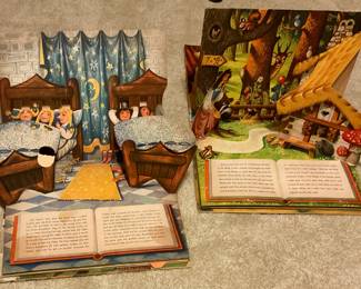 Vintage children’s pop up books