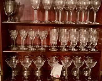 Cut glass,stem Salvador in