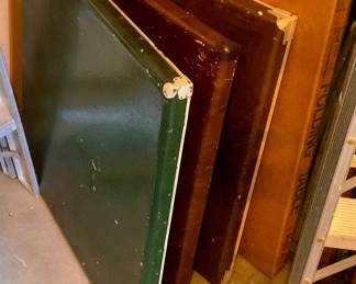 Selection of vintage card tables