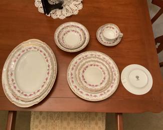 Noritaki China set, very large set has 24 dinner plates