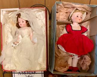 Vintage doll collection