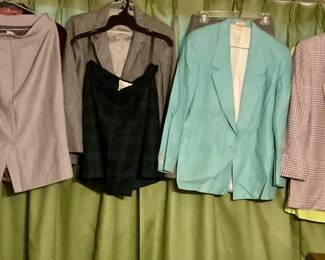 Skirts and jackets sizes 4-16