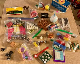 Vintage raids items, golf stuff