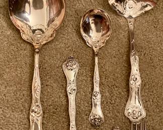 Quadruple plated serving pieces