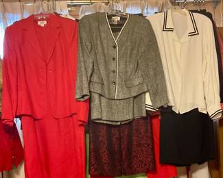 More lady’s suits with skirts