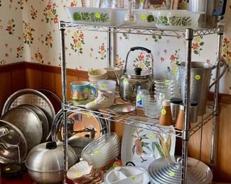 Vintage kitchen ware