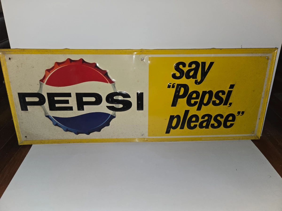 Pepsi sign
