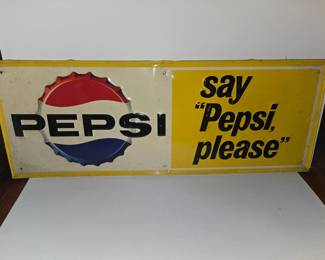 Pepsi sign