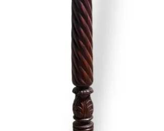 Victorian Carved Mahogany Torchere