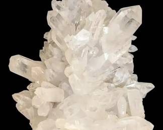 Large Clear Quartz Crystal Cluster 15 x 16