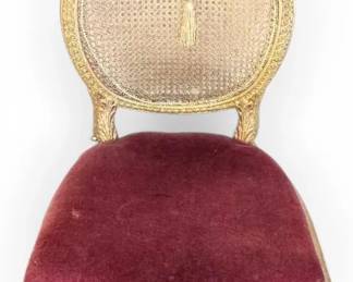 Louis XVI Side Chair With Cane Back