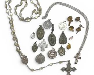 Rosary, Religious Pendants More