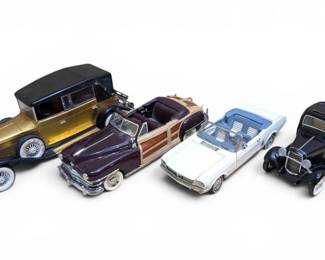 Classic DieCast Model Cars Franklin Mint, Ford More