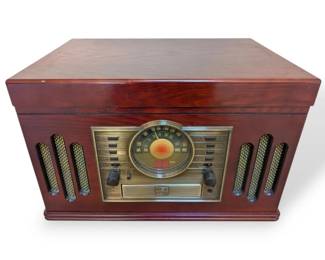 Crosley CR73 Musician 3Speed Turntable Entertainment Center Works