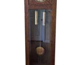 Wooden Grandfather Clock, 83 Tall