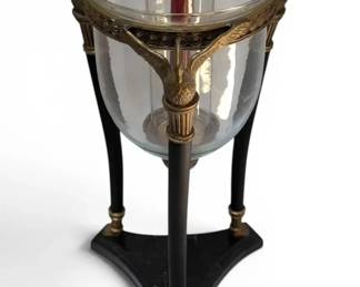 NeoClassical Storm Lantern w Swans
