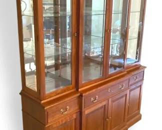Stickley Lighted Cabinet