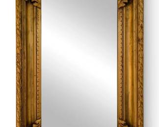 Cherub GoldToned Beveled Mirror