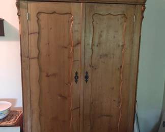 301 – Pine Armoire lower level — 54x17x79