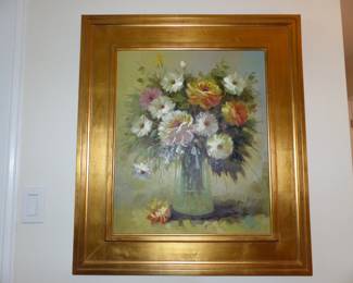 Framed decorative artwork