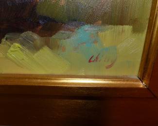 Framed decorative artwork
