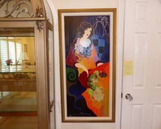 Signed & numbered Tarkay framed artwork