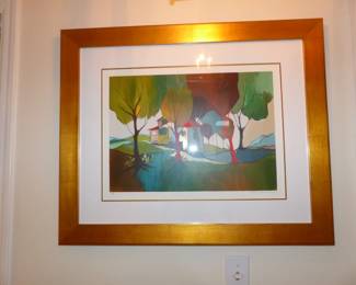 Tarkay "Jamestown Cottage Autumn" picture