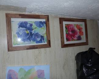 Framed pictures