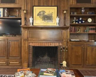 Rare signed Glen Gore 1973 Bengal Tiger , vintage Barware and old books