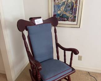 Antique rocking chair