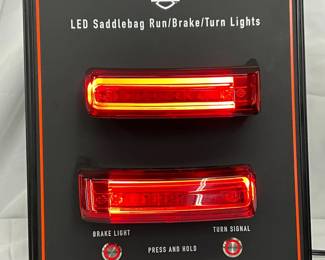 Harley-Davidson LED  Lights Store Display, 13in x 14in