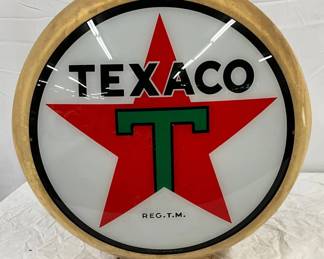 Texaco Gas Plastic Body Pump Globe, 16 inches 
