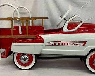 Murray Kids’ Pedal Car Fire Truck with Ladder and Bell