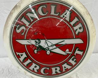 Sinclair Aircraft Plastic Gas Pump Globe, 16 inches