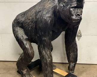 Gorilla Cast Aluminum Store Display Measuring 42in x 48in