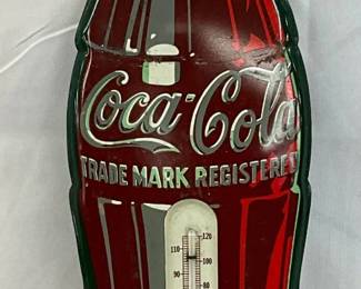 Die-Cut Coca-Cola Bottle Therm, 5in x 17in