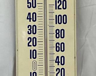 AC Delco 10in x 35in Lexan Thermometer