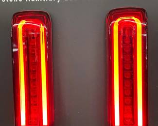 Early Harley-Davidson Keystone LED Light Display, 13in x 14in
