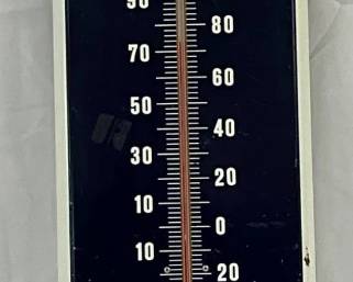 Mail Pouch Tobacco Metal Thermometer, 8 x 39 Inches