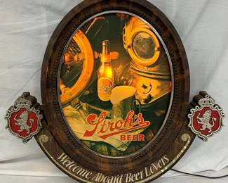 Stroh’s Beer Light-Up Sign 20 x 19