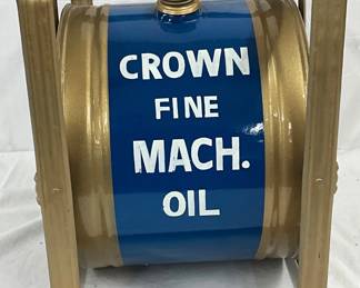 Early Crown Fine Machine Oil Rocker Oiler, 11in x 14in