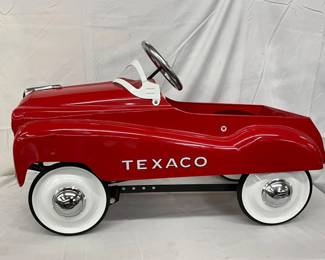 Red Texaco Gearbox Kids Pedal Car, 34 Inches
