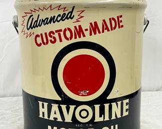 Early 5g. Havoline Motor Oil Can