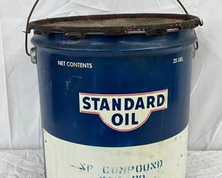 5g. Standard Oil Can with Original Handle