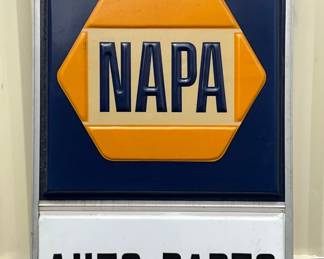  NAPA Auto Parts DS Lexan Sign, 49×73