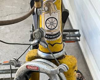 Browning branding on the down tub
