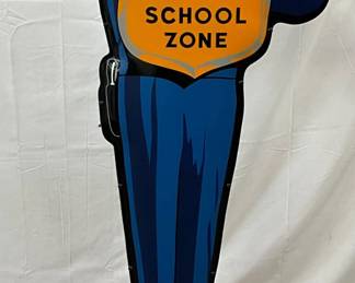 Coca-Cola Die Cut Sidewalk Contemporary Sign, 29in x 66in