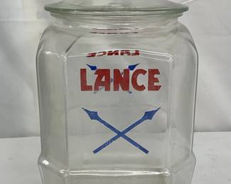 Lance Store Jar with Lid, 7in x 12in