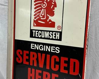 Tecumseh Engines Serviced Here Flange- 16x24 