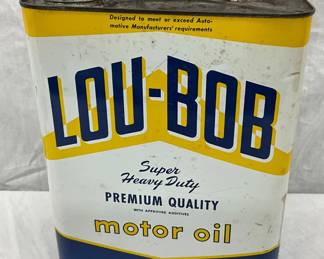 2g. Lou-Bob Motor Oil Can